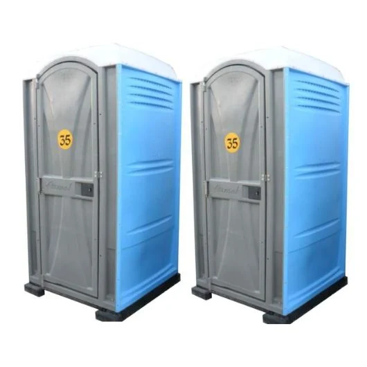 Dos baños portátiles estándar de Belatrix